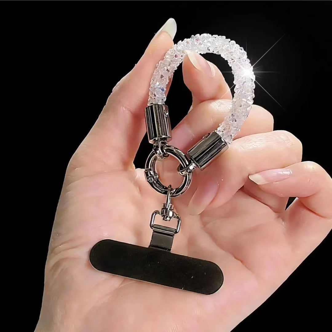 Porte Clés Femme Cristal Brillant Chic Accessoire Élégant 7