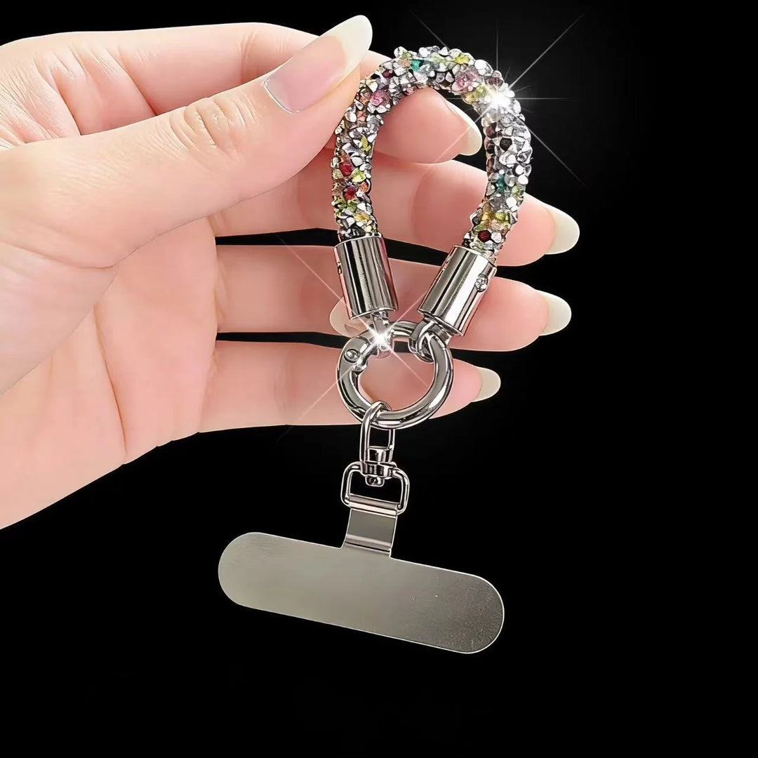 Porte Clés Femme Cristal Brillant Chic Accessoire Élégant 8