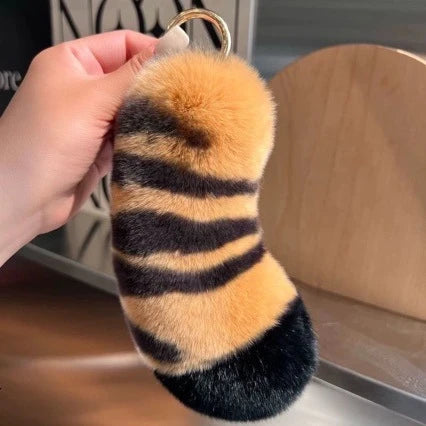 Porte Clés Femme Design Patte de Tigre Amusant 1