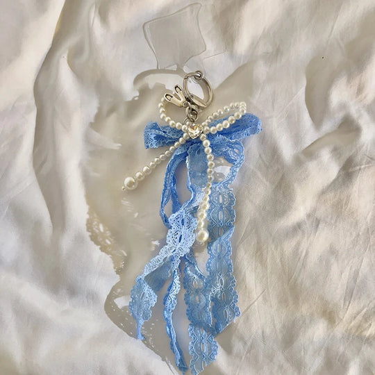Porte Clés Femme Design Raffiné Orné de Perles 4