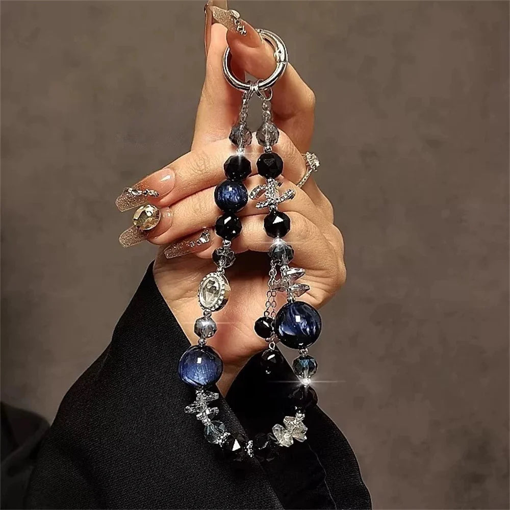 Porte Clés Femme Design Raffiné avec Perles Élégantes 0