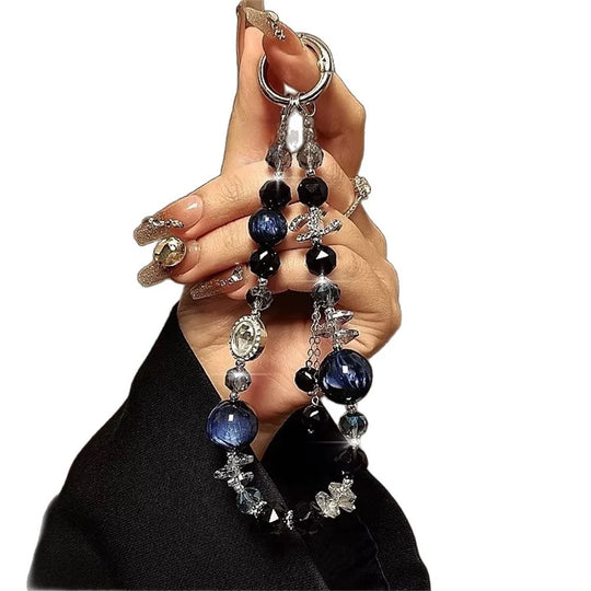 Porte Clés Femme Design Raffiné avec Perles Élégantes 4