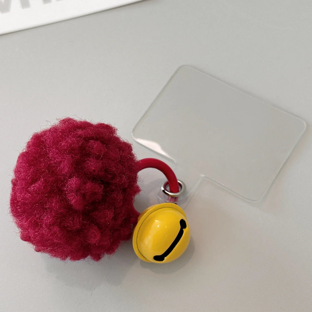 Porte Clés Femme Ludique avec Pompon et Clochette 5