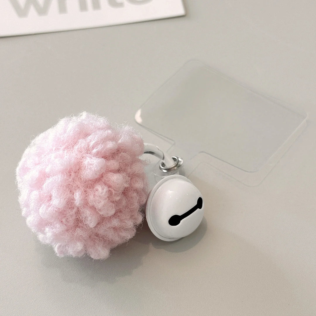 Porte Clés Femme Ludique avec Pompon et Clochette 6