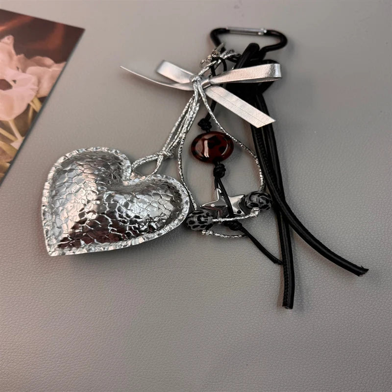 Porte Clés Métallique Cœur Chic et Pratique 2