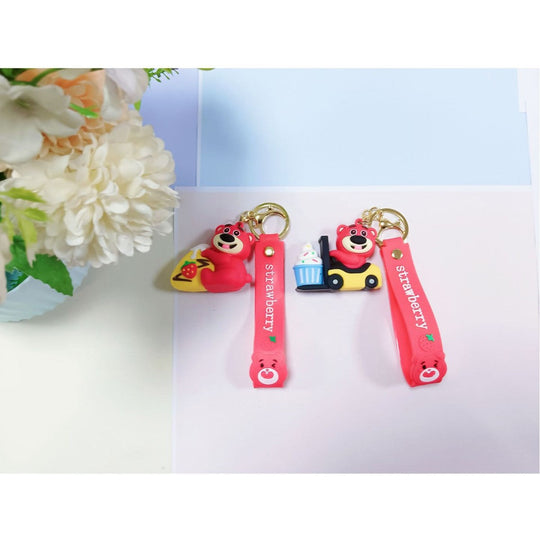 Porte Clés Unisexe Motif Ours Ludique Coloré 2