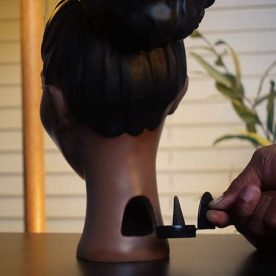 Porte Encens Artistique Support à Encens pour Décoration Intérieure 3