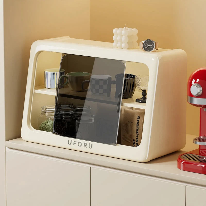 Porte Gobelet Double Niveau Compact pour Cuisine Moderne 1