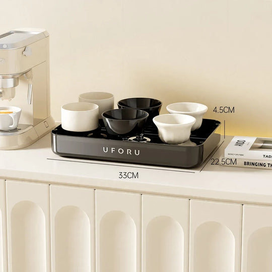 Porte Gobelet Double Niveau Compact pour Cuisine Moderne 5