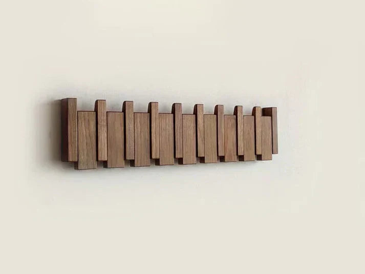 Porte Manteau Mural Design Piano Pratique Avec Options De Suspension 7