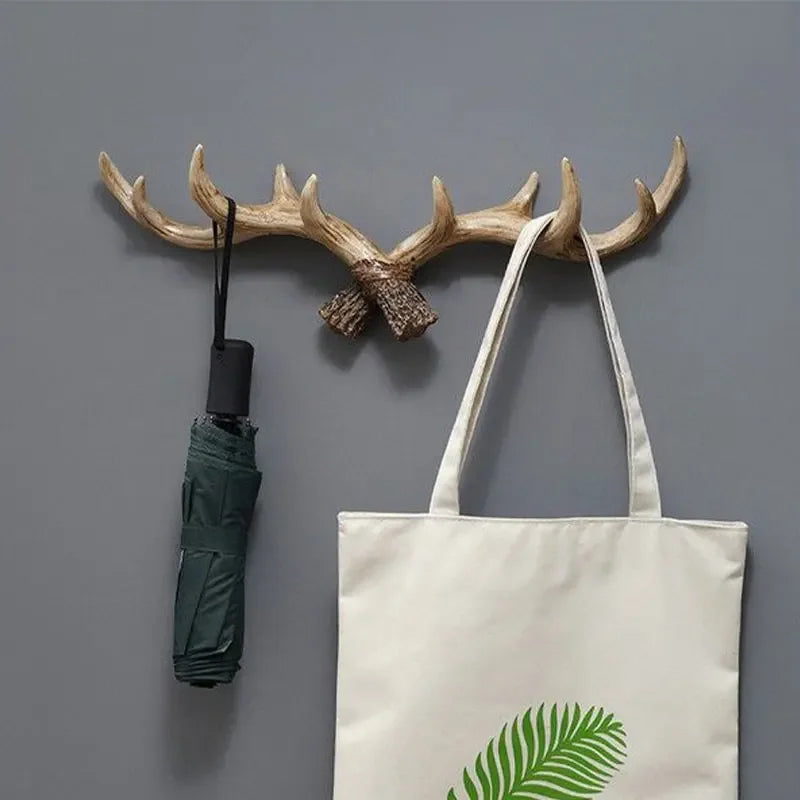 Porte Manteau Mural Vintage Antler pour Entrée, Design Unique et Fonctionnel 3