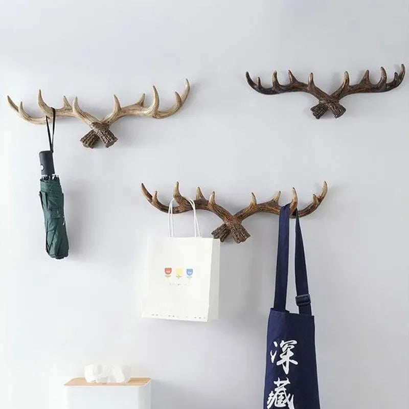 Porte Manteau Mural Vintage Antler pour Entrée, Design Unique et Fonctionnel 4