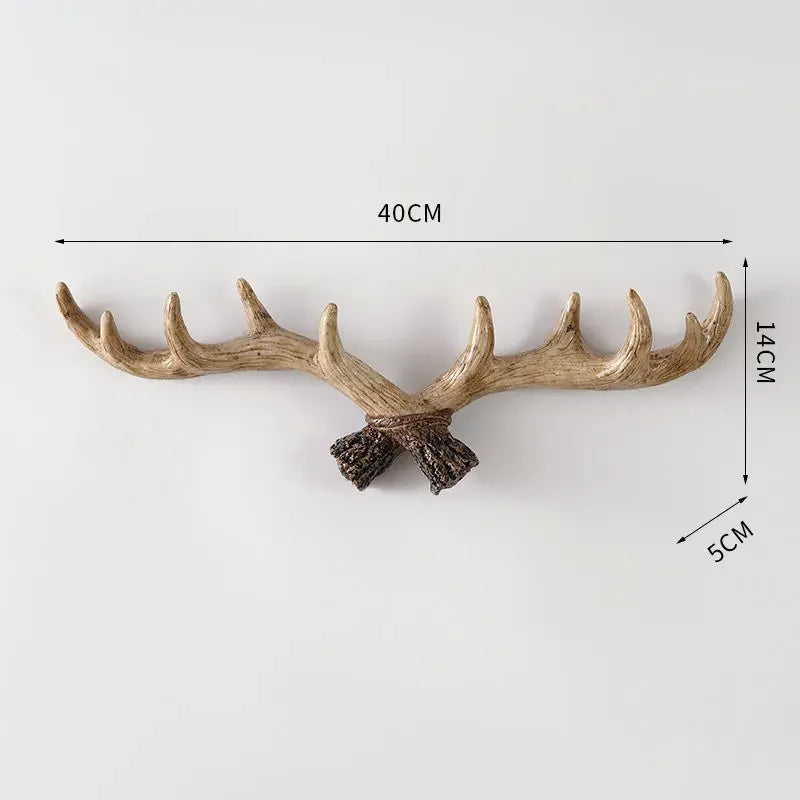 Porte Manteau Mural Vintage Antler pour Entrée, Design Unique et Fonctionnel 8
