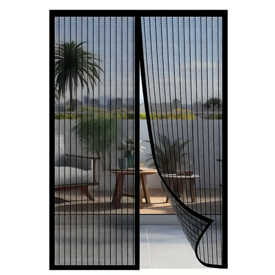 Porte Moustiquaire Automatique Avec Accès Animaux Pour Fenêtre et Porte 0