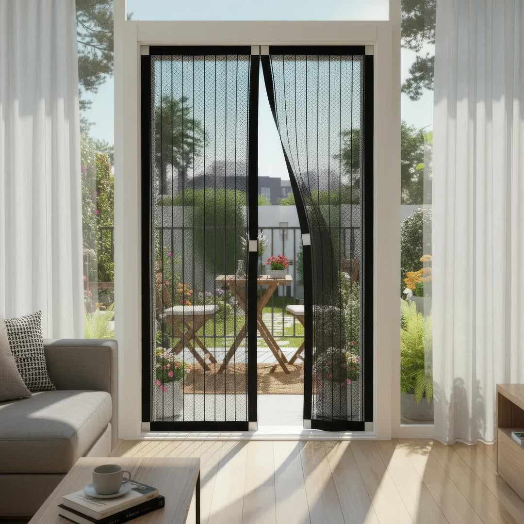 Porte Moustiquaire Automatique Avec Accès Animaux Pour Fenêtre et Porte 3