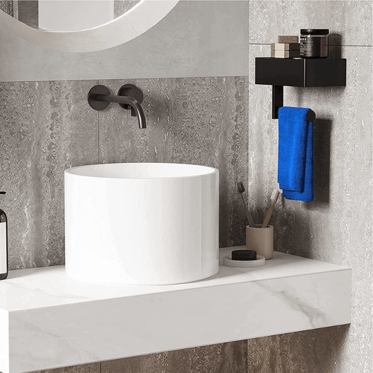 Porte Papier Toilette Sur Pied Avec Rangement Multifonctionnel Moderne 3