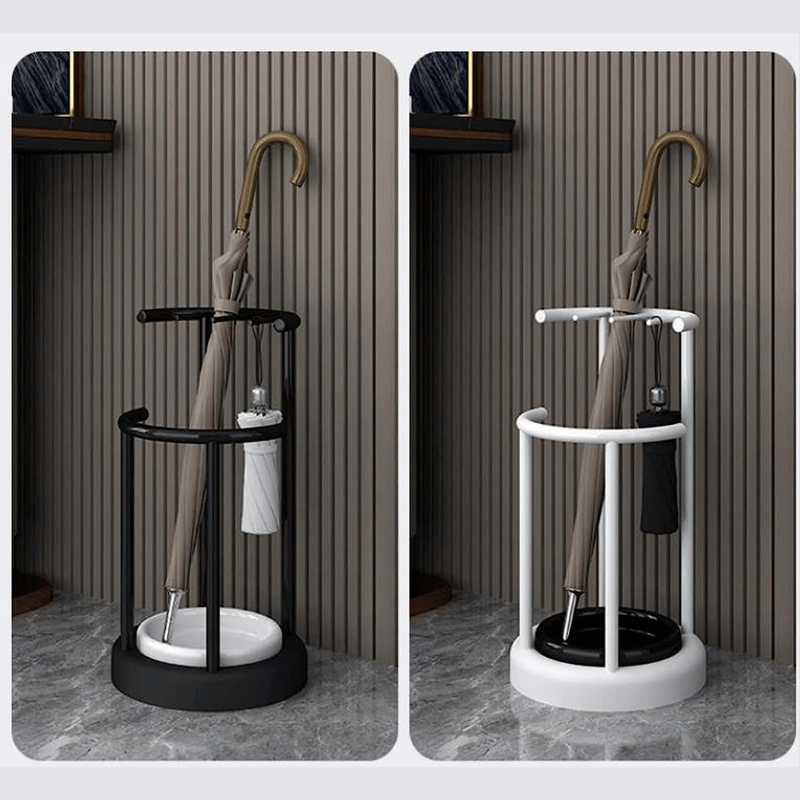 Porte Parapluie Design Moderne Autoportant pour Entrée et Bureau 2