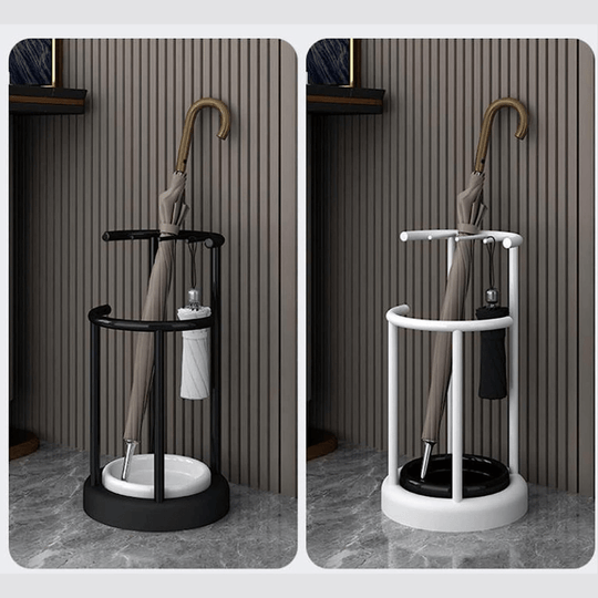 Porte Parapluie Design Moderne Autoportant pour Entrée et Bureau 2