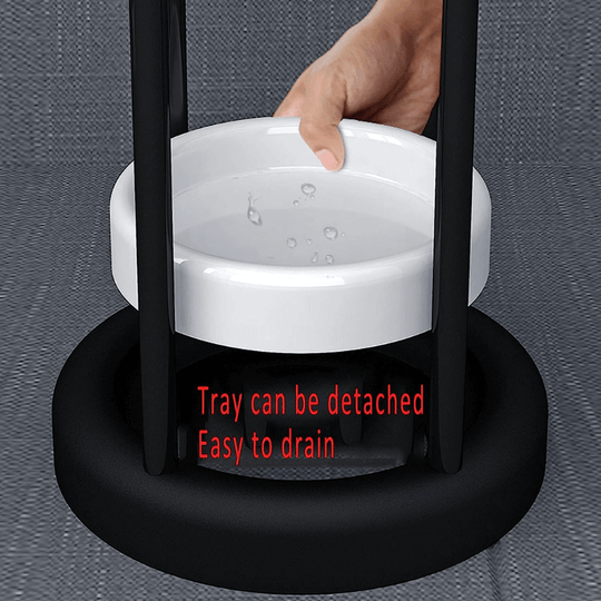 Porte Parapluie Design Moderne Autoportant pour Entrée et Bureau 3