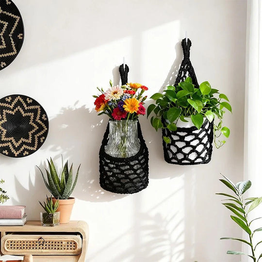 Porte Plantes Suspendu Bohème pour Intérieur et Extérieur 0