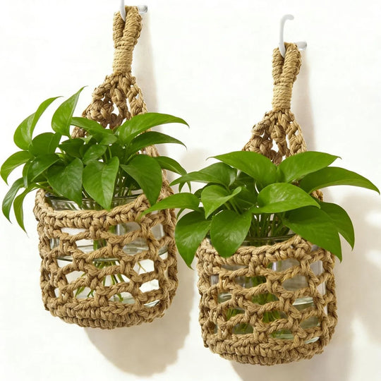 Porte Plantes Suspendu Bohème pour Intérieur et Extérieur 2
