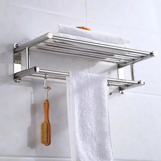 Porte Serviette Salle de Bain Mural Moderne pour Rangement Optimisé 0