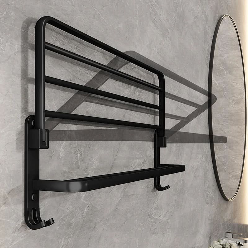 Porte Serviette Salle de Bain Pliable Design Moderne 1
