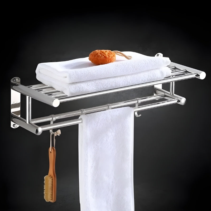 Porte Serviettes Double Design Moderne Pour Salle De Bain 4