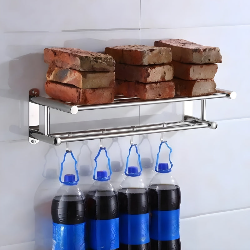 Porte Serviettes Double Design Moderne Pour Salle De Bain 5