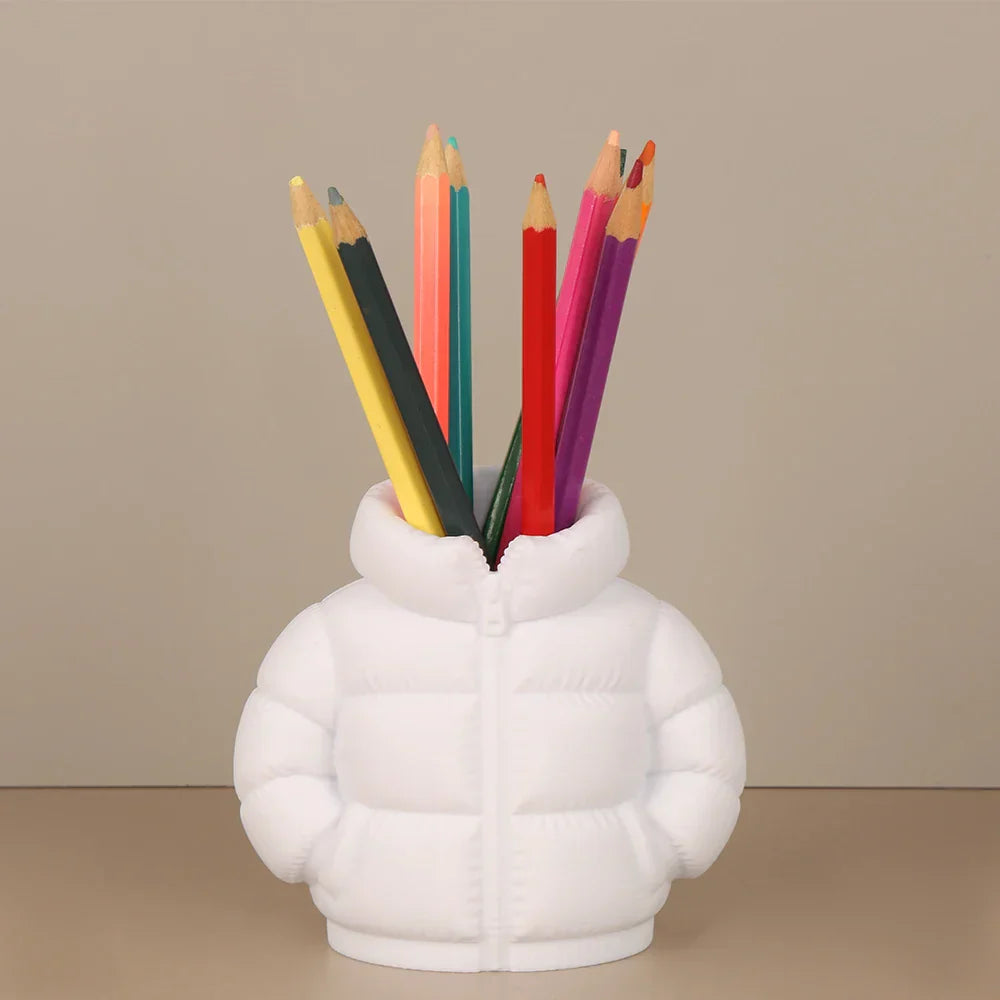 Porte Stylo Mini Puffer Jacket Amusant et Pratique 7