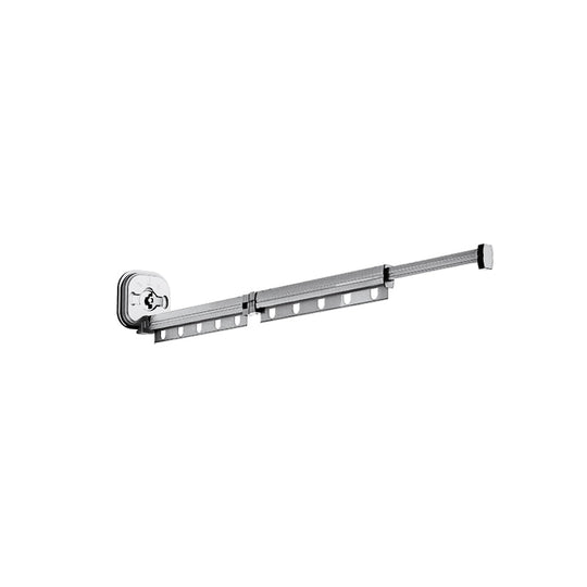 Porte Vêtement Mural Pliable Pratique pour Intérieur et Extérieur 11