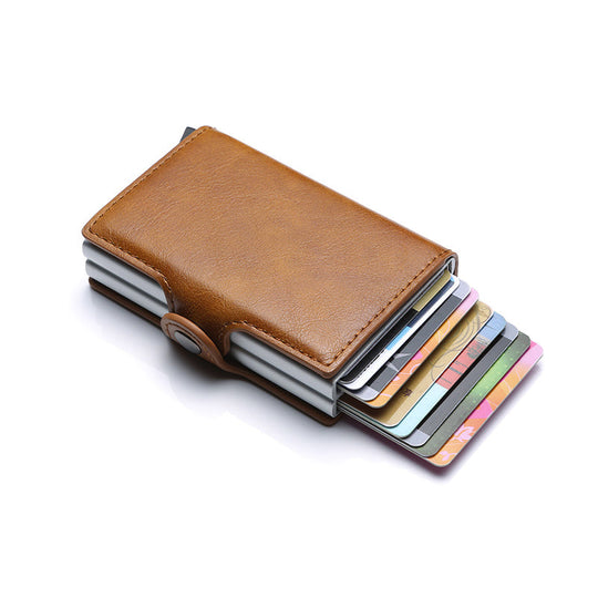 Portefeuille Homme Compact avec Pince à Billets et Protection RFID 3