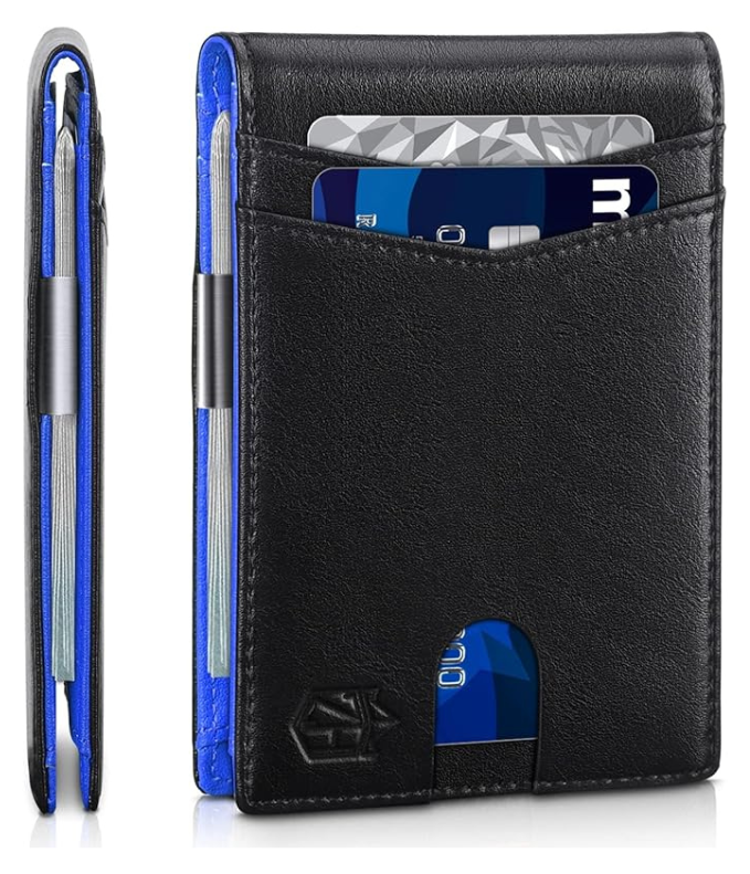 Portefeuille Homme Compact avec Protection RFID et Design Pratique 10