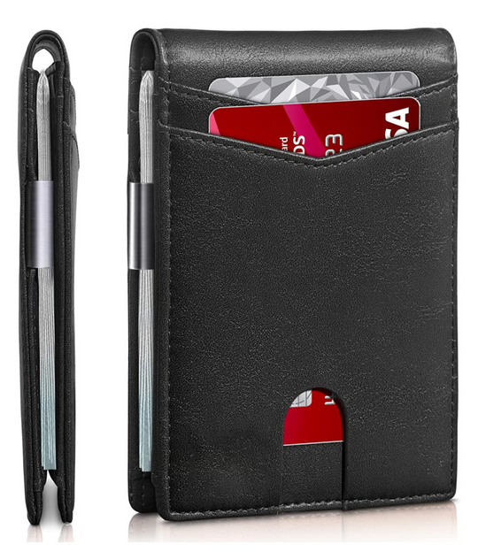 Portefeuille Homme Compact avec Protection RFID et Design Pratique 11