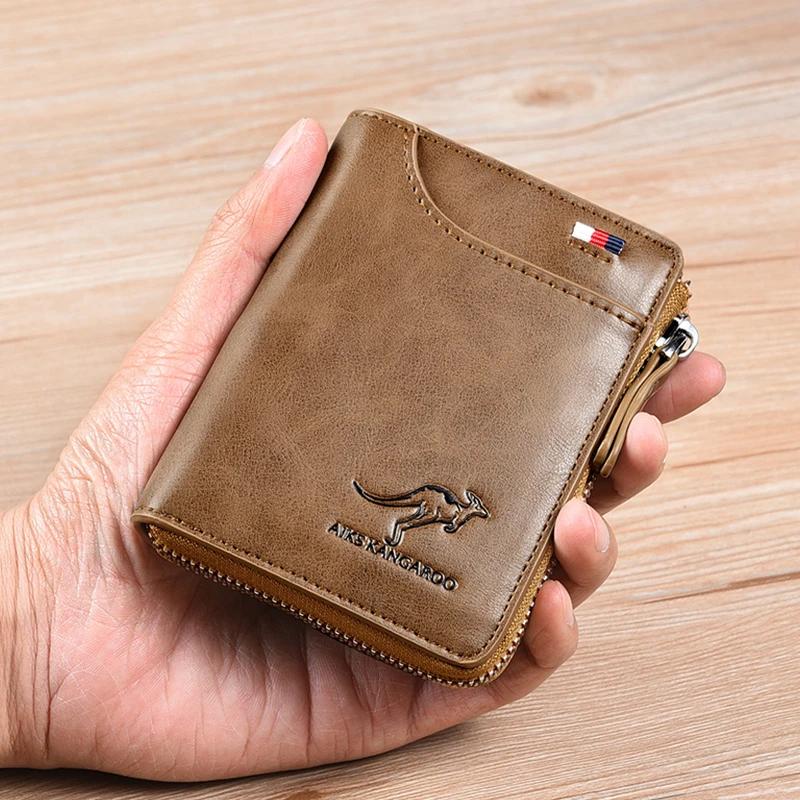 Portefeuille Homme Multifonction avec Fermeture Éclair 2