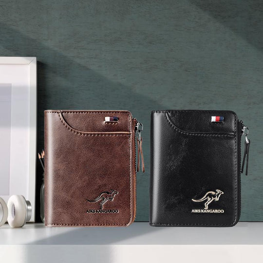 Portefeuille pour Hommes Multifonctionnel avec Protection RFID 8