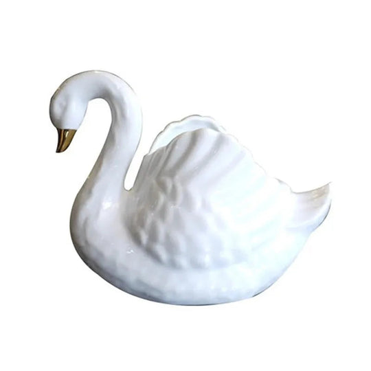 Pot Décoratif en Céramique en Forme de Cygne 5