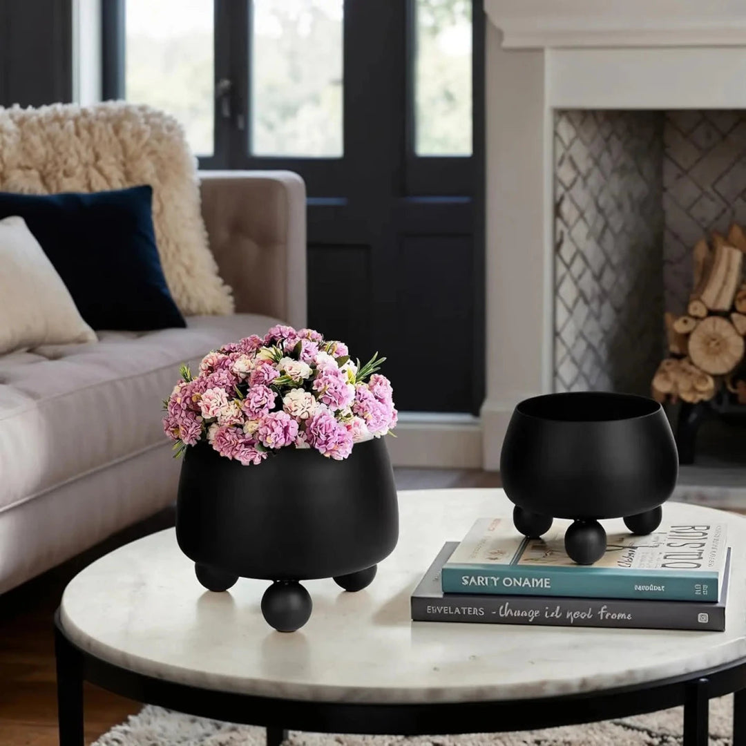 Pot de Fleurs Moderne pour Intérieur et Extérieur 1