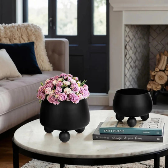 Pot de Fleurs Moderne pour Intérieur et Extérieur 1