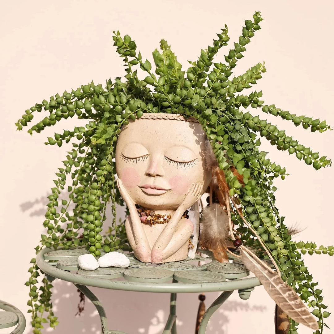 Pot de Fleurs Visage Charmant 7