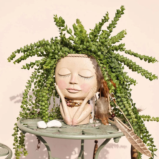 Pot de Fleurs Visage Charmant 7