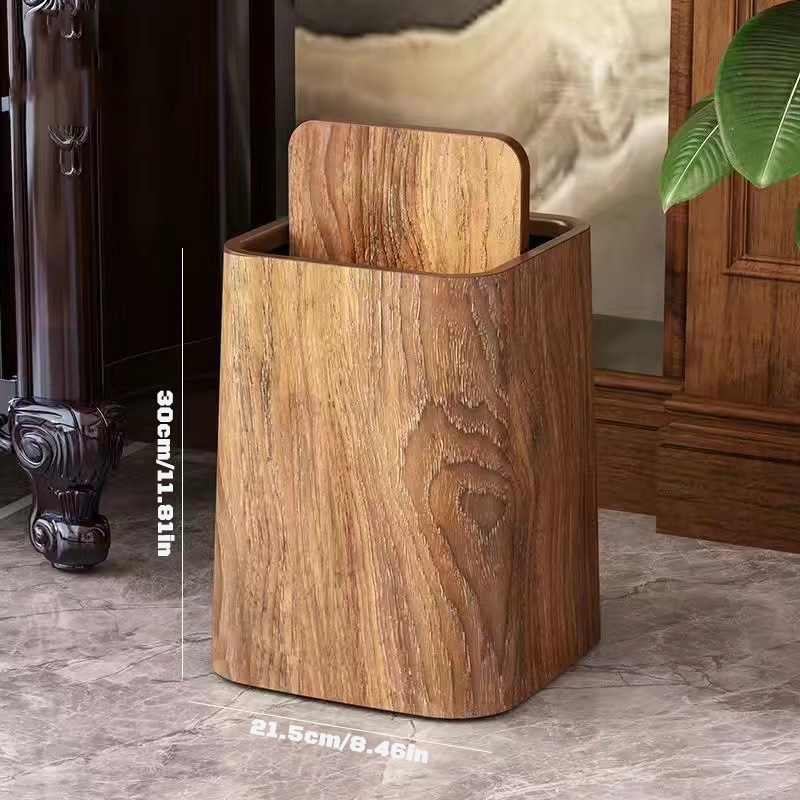 Poubelle Cuisine Design Moderne avec Couvercle Pivotant 360° 9
