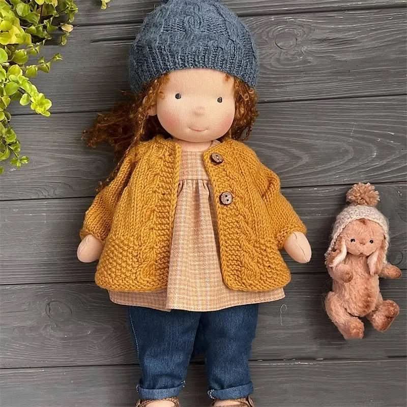 Poupée Waldorf Amorella Avec Accessoires Pour Jeux Créatifs 12
