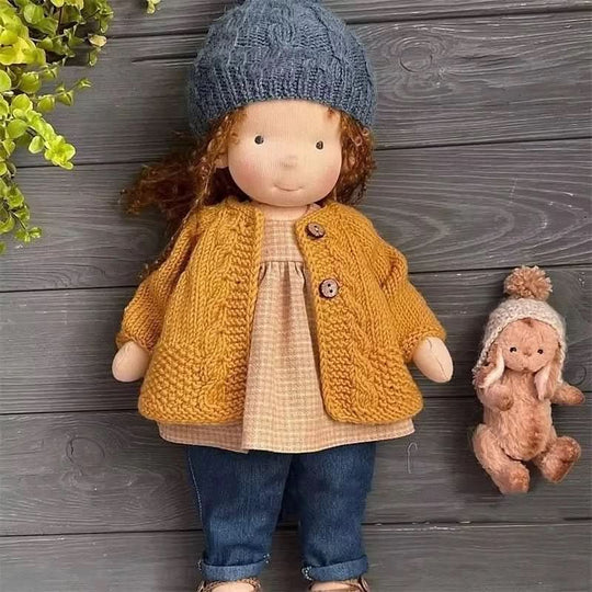 Poupée Waldorf Amorella Avec Accessoires Pour Jeux Créatifs 2