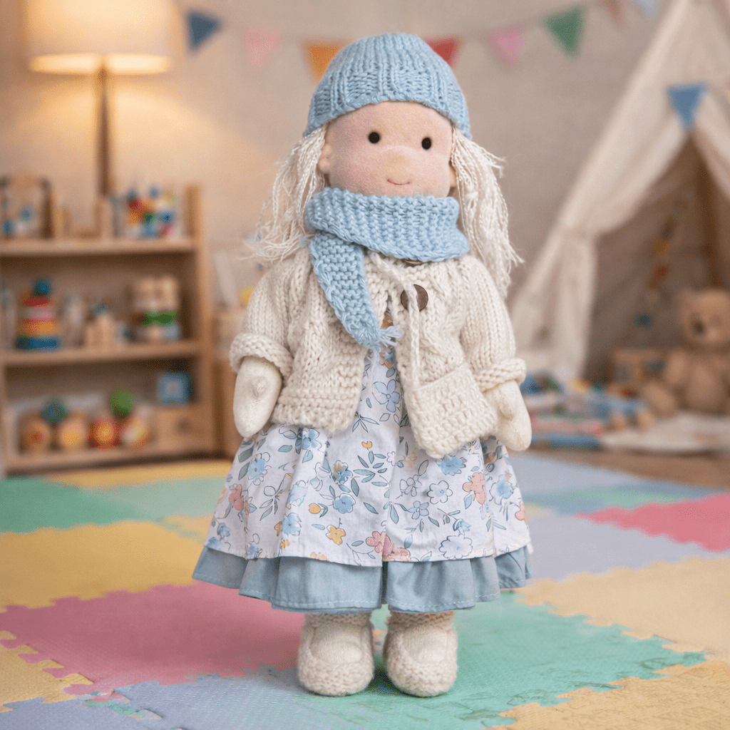 Poupée Waldorf Fait Main Pour Enfants Inspirant L'Imagination 1
