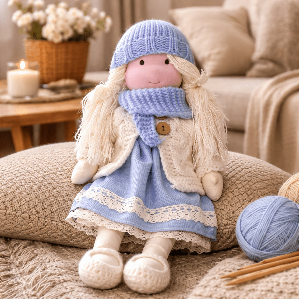 Poupée Waldorf Fait Main Pour Enfants Inspirant L'Imagination 10