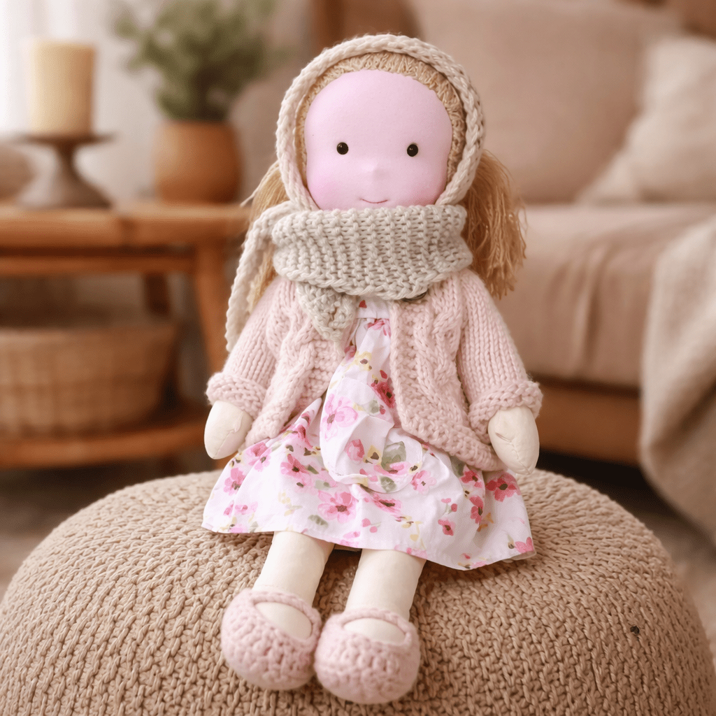 Poupée Waldorf Fait Main Pour Enfants Inspirant L'Imagination 13