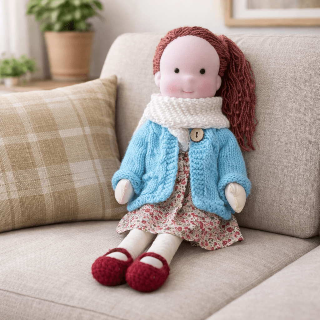 Poupée Waldorf Fait Main Pour Enfants Inspirant L'Imagination 14