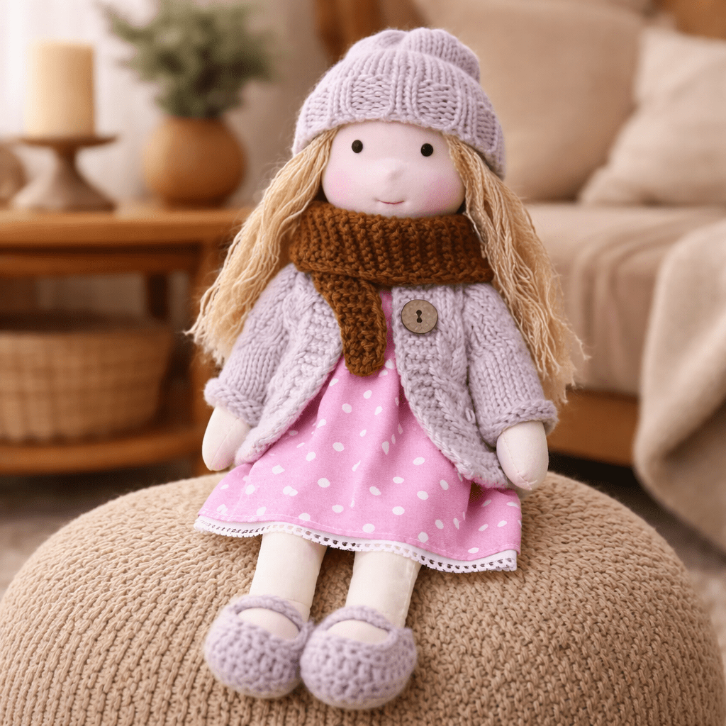 Poupée Waldorf Fait Main Pour Enfants Inspirant L'Imagination 17