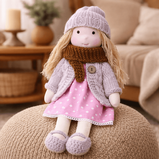 Poupée Waldorf Fait Main Pour Enfants Inspirant L'Imagination 17